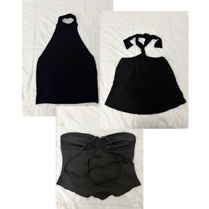 black summer top bundle